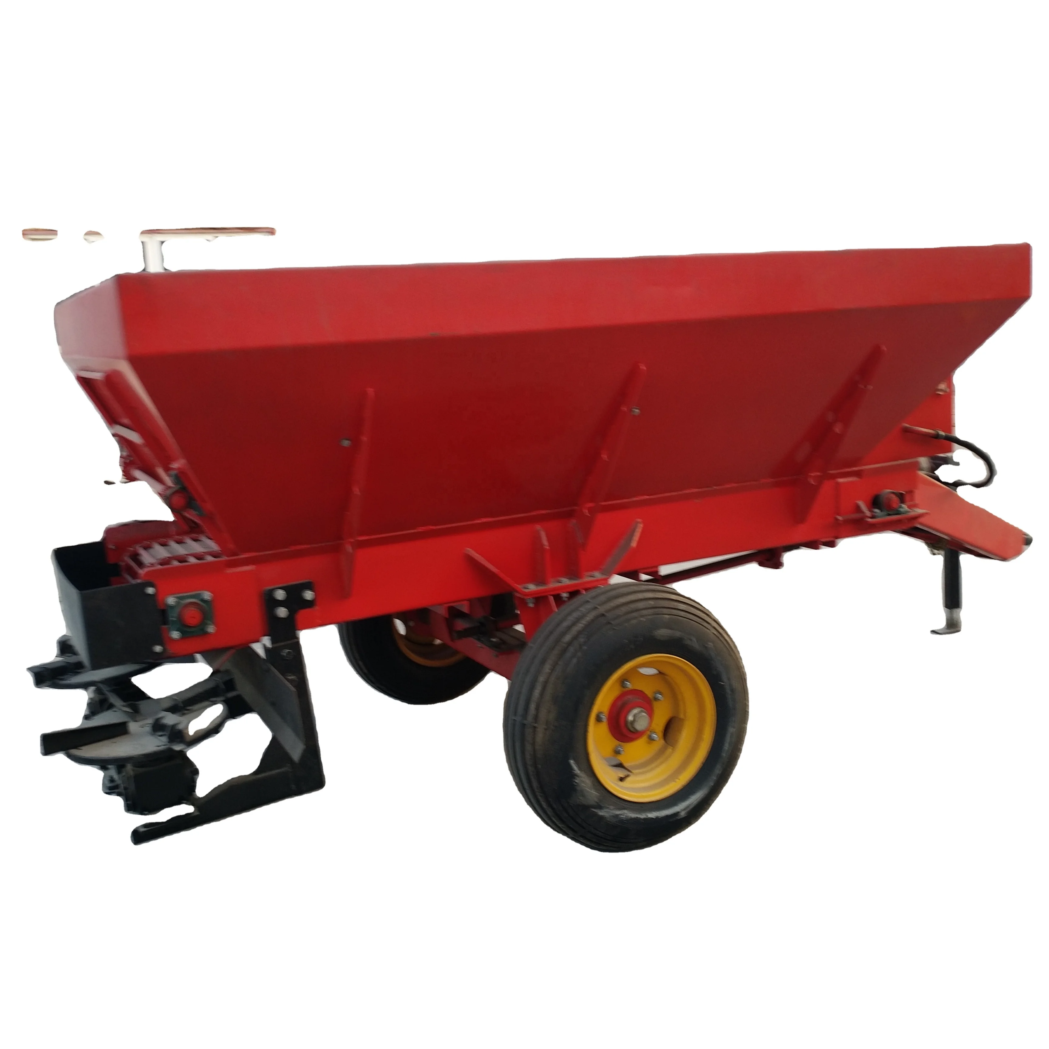 Compact Manure Spreader 5Ton Tractor Trailed Manure Spreader