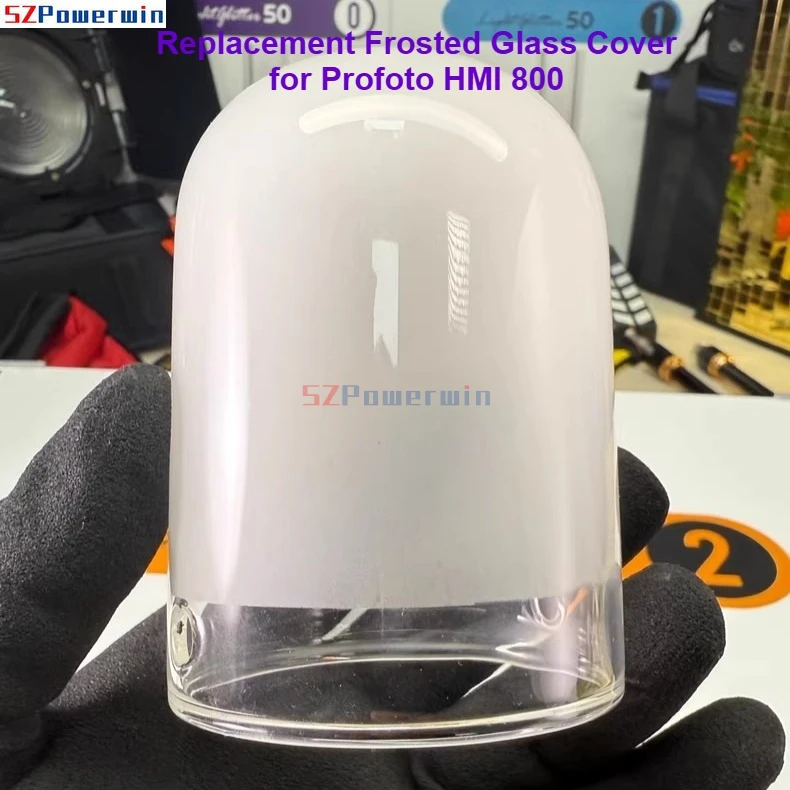 Replacement Frosted Glass Cover for Profoto HMI 800 Fresnel Light Matte Finish Dome Diffuser for Softened Daylight Output