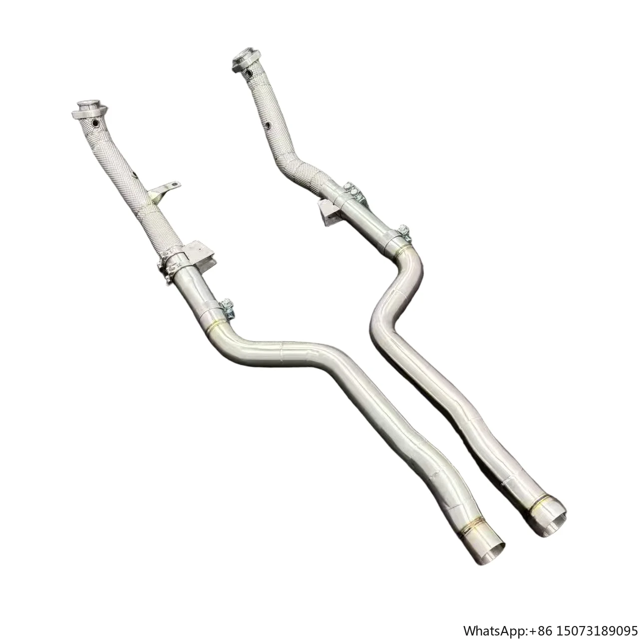 

304 Stainless Steel Straight Pipe Exhaust Downpipe for W212 E63 E63S 5.5T
