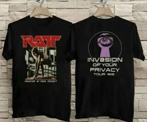 RATT Invasion of Your Privacy Tour 85 T Shirt