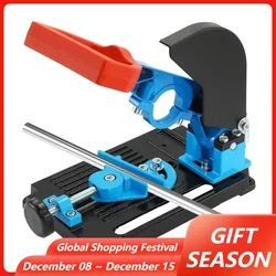 2 in 1 Angle Grinder Drill Bracket Fixed Polishing Conversion Cutting Machine Table Electric Drill Support Power Tool Accessory