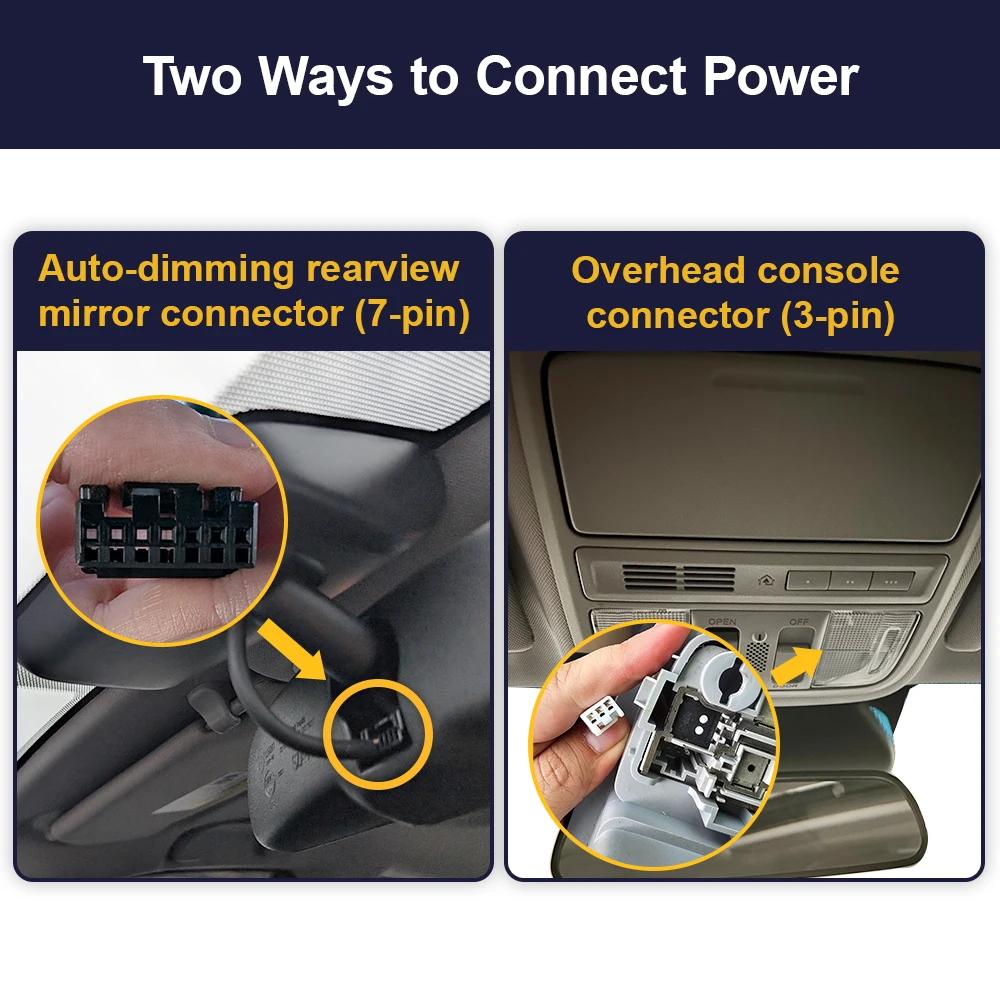 كاميرا Fitcamx 4K Dash لسيارة Honda Accord 2013 2014 2015، مسجل فيديو رقمي للسيارة بدون خياطة، كاميرا واي فاي داش، تسجيل حلقة #4