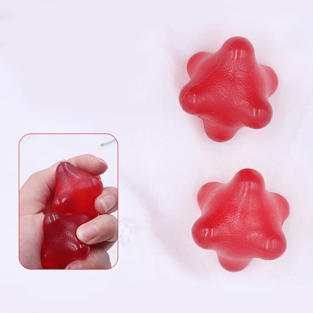 

2pcs Palm Massager Premium Pvc Odorless Safe For Blood Circulation Fatigue Recovery Hand Tension Release