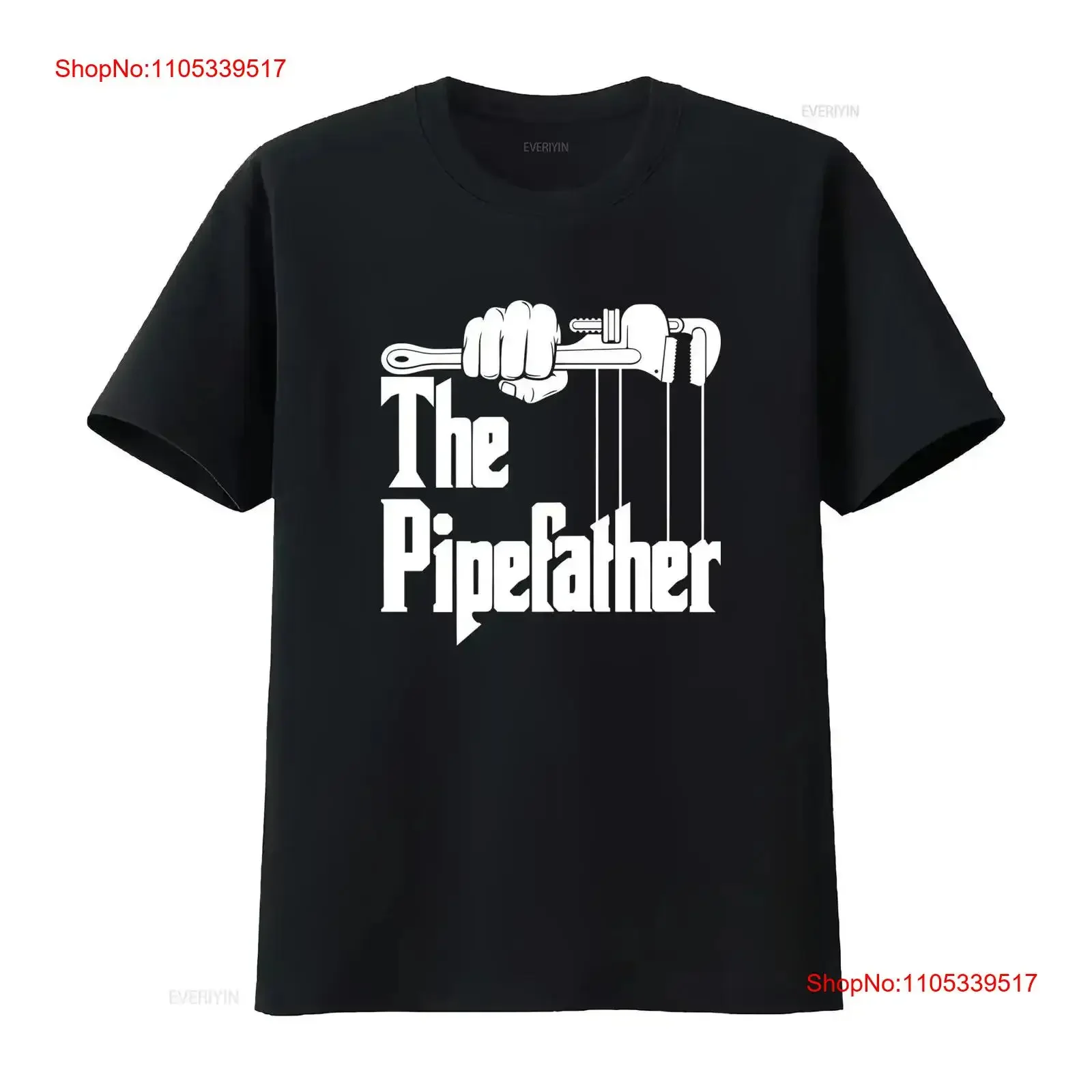 The Pipefather Plumber T Shirt Fathers Day Movie Inspired Spoof Plumbing Top vintage Washed Slightly For Everyday Wear vintage