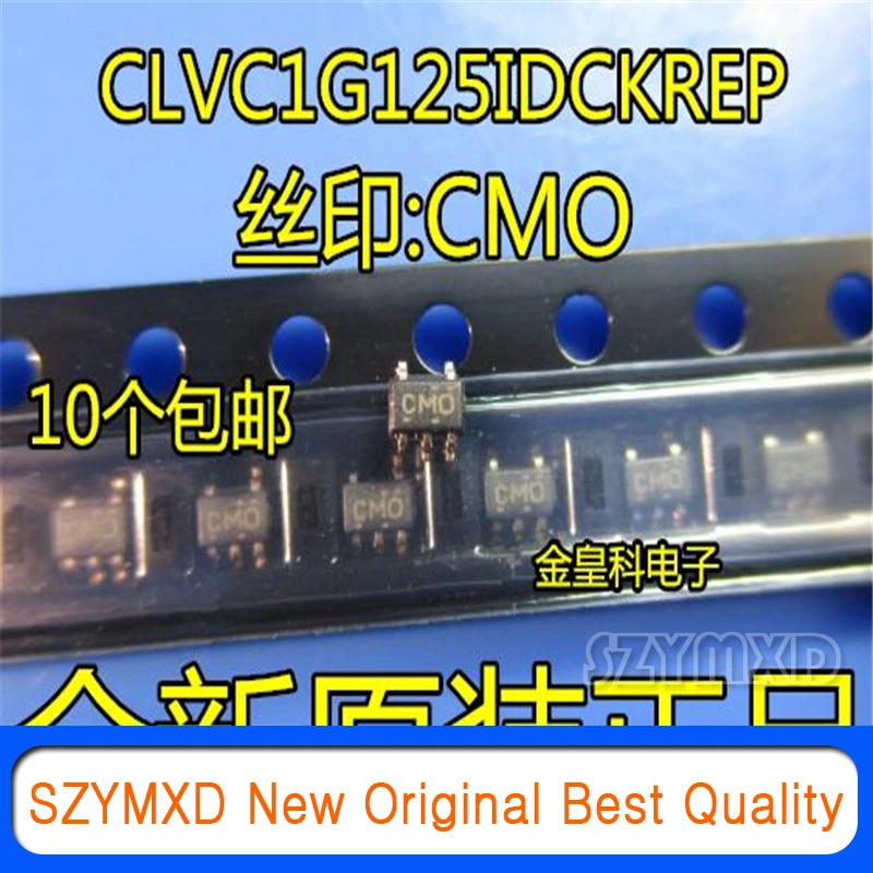 10Pcs/Lot New Original Buffer/line driver non-inverted clvc1g125idccrep SC70-5 silk screen CMO In Stock