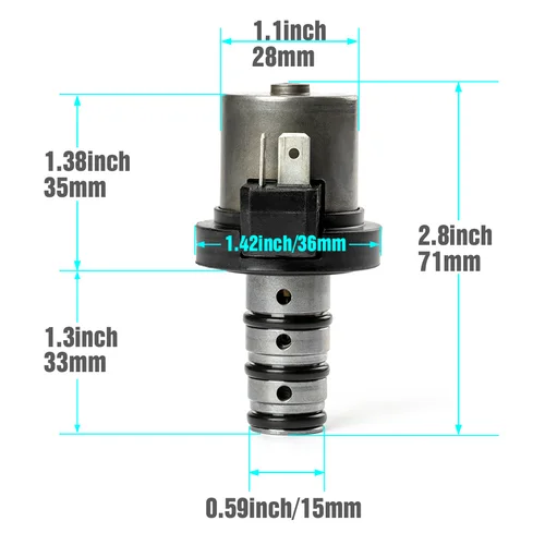 Imagen 2 del producto 5 uds F4A41 F4A42 F4A51 F5A51 V4A51 R4A41 Kit de solenoide de cambio de transmisión con línea para Mitsubishi para Hyundai para Kia 46313-39051