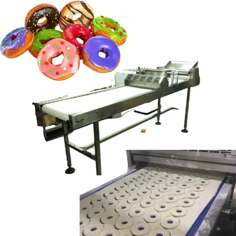 High quality yeast donuts automatic making machine  shower head