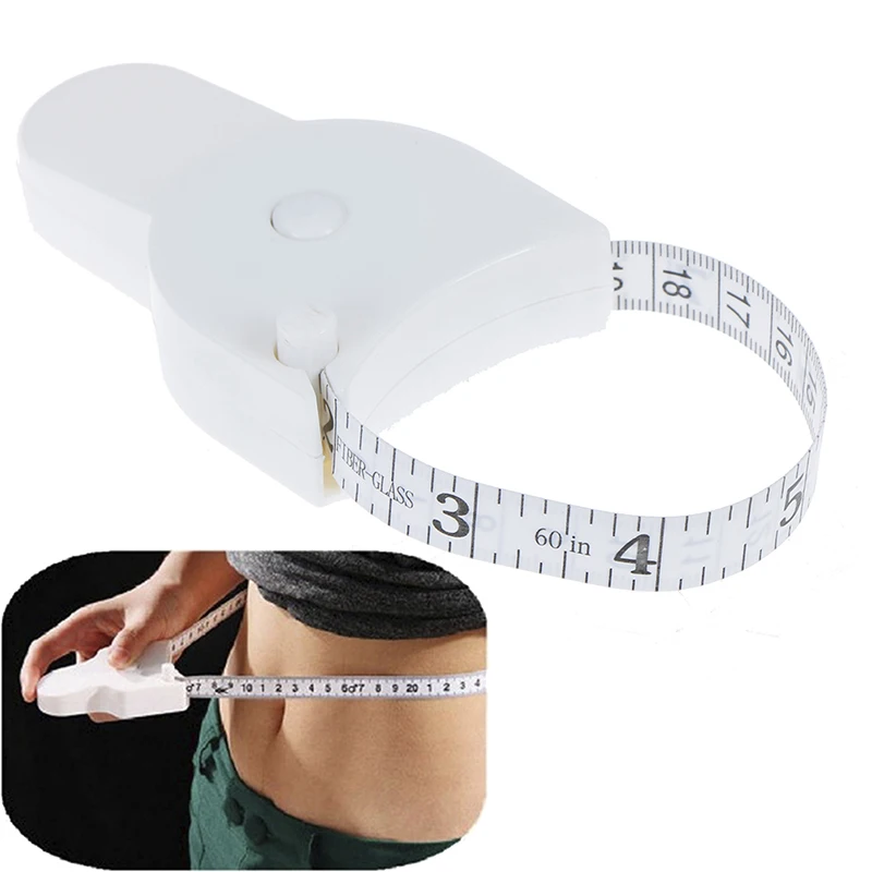 Body Tape Measure for Measuring Waist Diet Weight Loss Fitness Health Easy To Read Body Measure