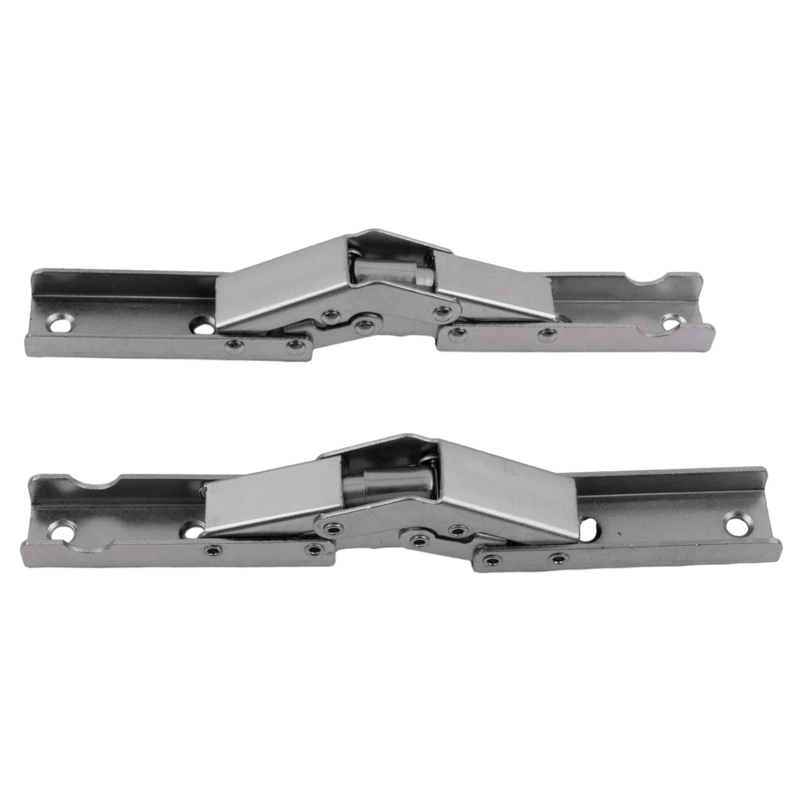 2Pcs/Set Hinges For Kitchen Furniture 90 Degree Self-Locking Folding Hinges Brackets Spring Folding Hinge Repair Plate