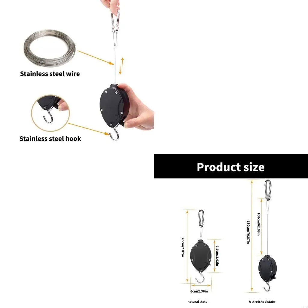 F19B السنانير القابلة للسحب لمغذيات الطيور والفوانيس استخدام الضوء في الهواء الطلق الاستخدام