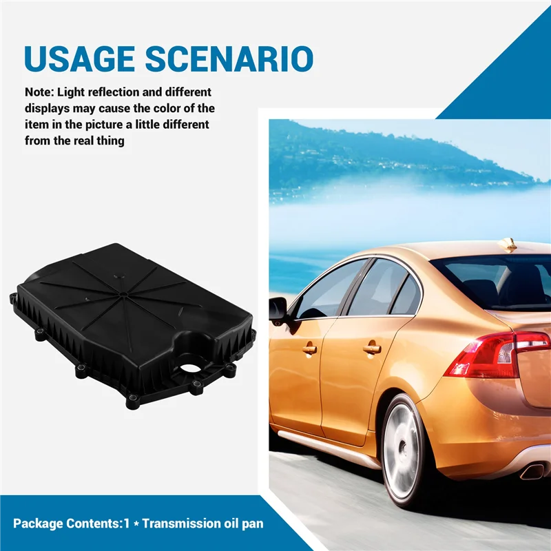 

31256731 For Ford Focus Volvo S40 C30 C70 S80 XC60 Transmission Gearbox Oil Pan 7M5R7A264A1D-X67A