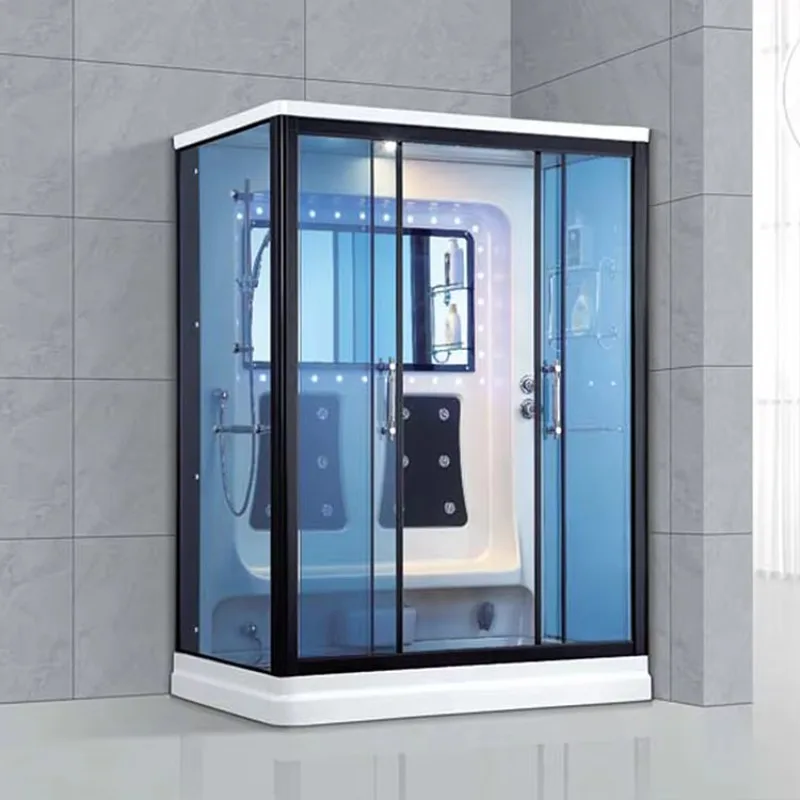 

Room Door Parts High Quality Low Entry Massage Siena Cabin 2 Person 8043 Steam Shower