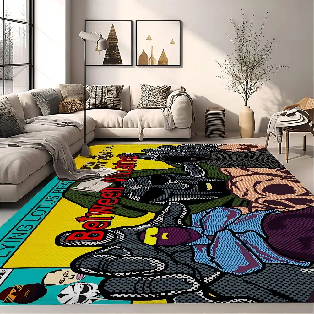 M-MF DOOM Bodenmatte Retro Multiple Choice Wohnzimmer Küchenteppich rutschfeste moderne Heimdekoration