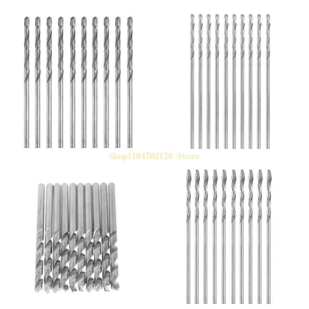 Multifunktion 10pcs Tiny Micro HSS 0,8 mm Straight Shank Drehbohrbohrung Bit Best Sale