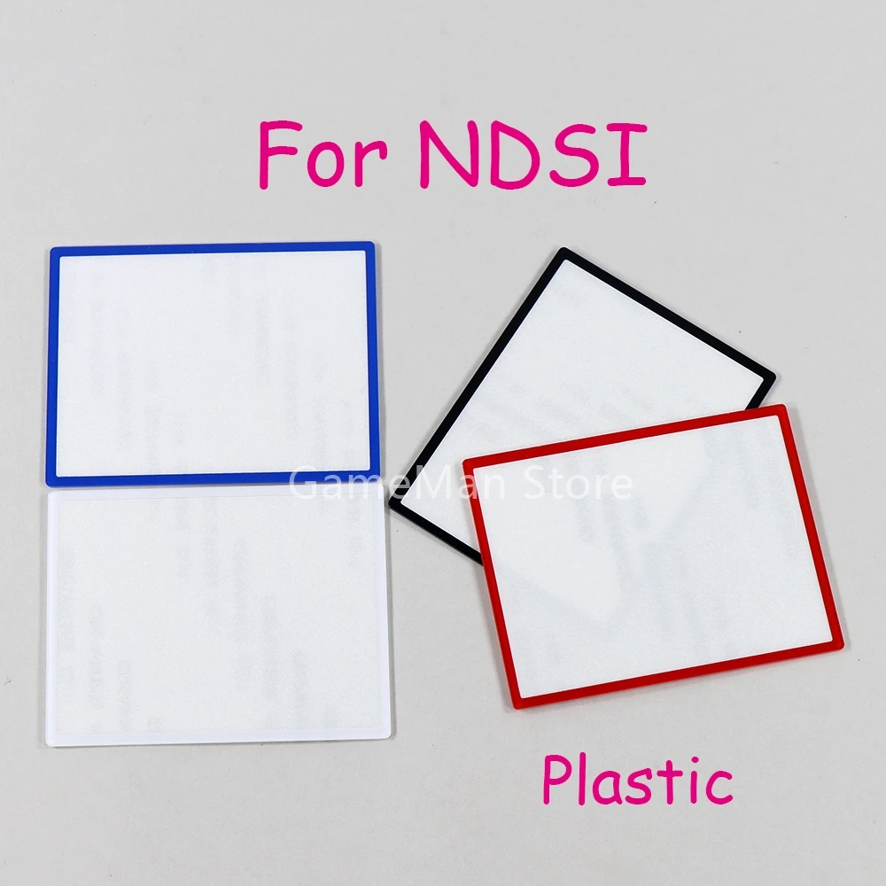 100pcs Top Upper Plastic Lens Screen Cover For Nintend DSI NDSi Front LCD Screen Protector Panel