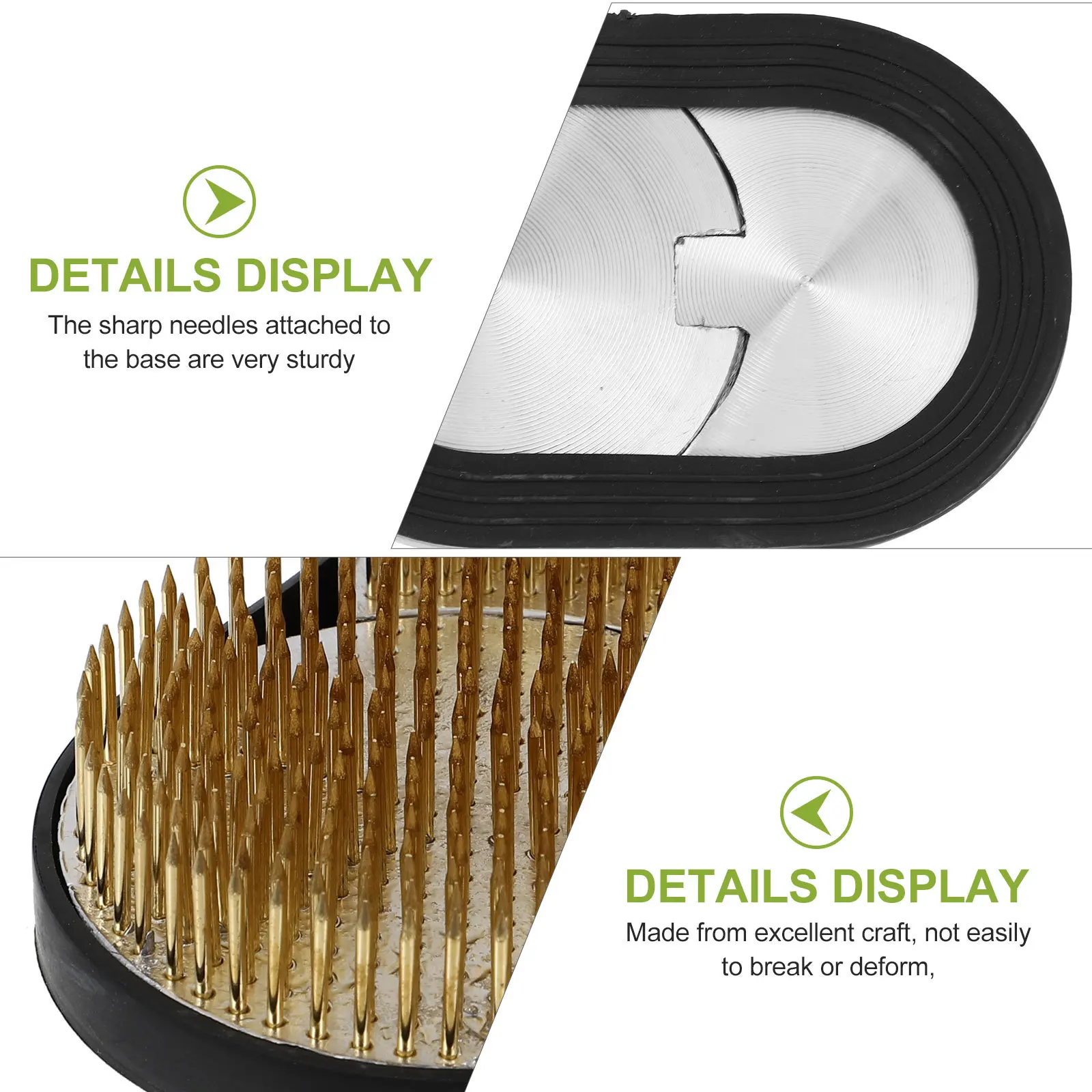 حامل ترتيب زهور الجبل قاعدة تثبيت الزهور من الفولاذ المقاوم للصدأ النحاسي لتزيين النبات على الطراز الياباني #4