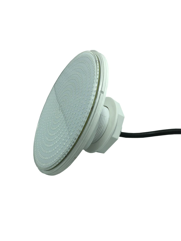 Lumières sous-marines LED 25W 30W 42W 50W 60W 2 ", raccord de Base pour piscine Bestway et piscine Intex AC12V RGB blanc chaud bleu