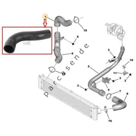 İNTERCOLL GİRİS HOSE DUCATO III 22JTD BOXER-JUMPER 2.2H 06-14 321327993