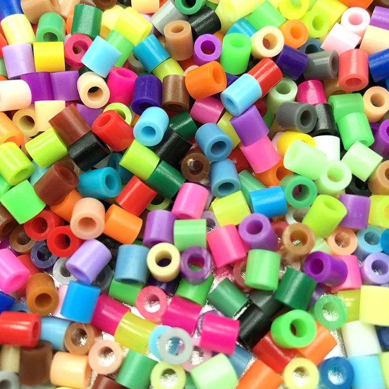 1000PCS Mixing Colors Fuse Beads 5MM Ironing Beads Hama Beads Tangram Jigsaw  Boards Puzzle Gifts Supplementary