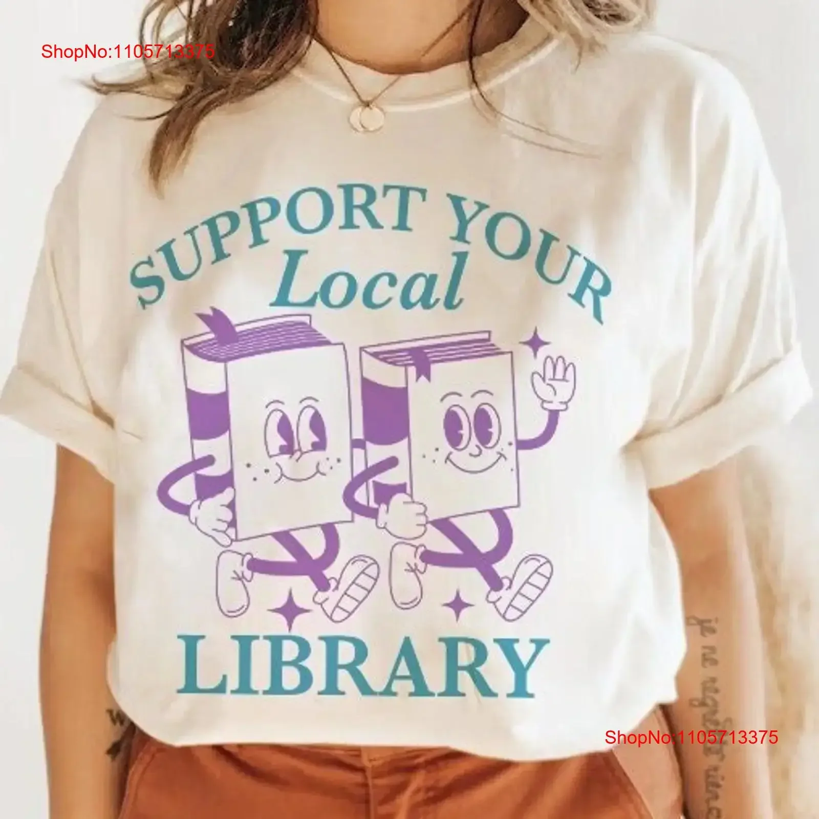 Support your local library shirt Defend public libraries read banned books librarian school queer professor liberal vintage