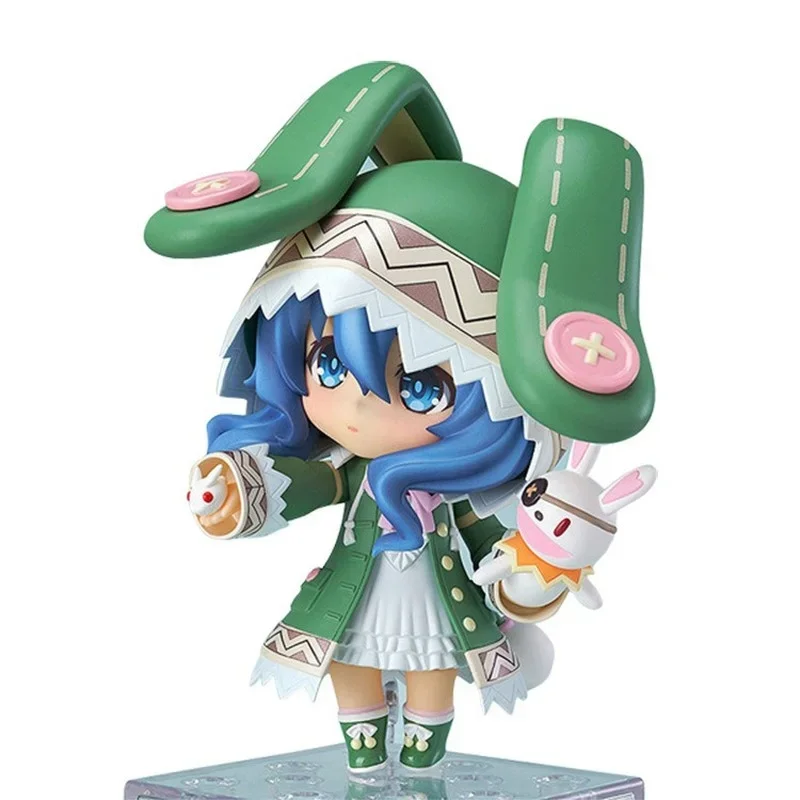 Date A Live Anime Figures Himekawa Yoshino #395 Action Figurine Q Ver. Hermit Pvc Toy Girl Model Collection Changable Brinquedos