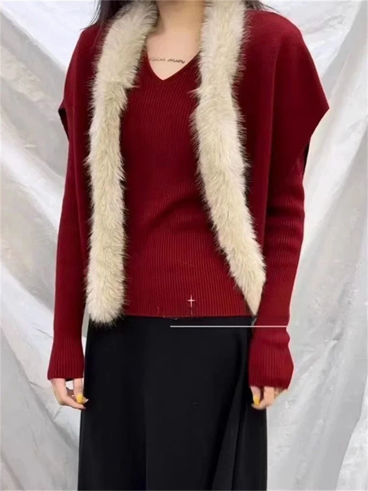 

Faionable Loose Women's Two-Piece Set Spring New Sle Slim Fit Top Trendy Open Cardigan Beautiful Looking Casual Wear