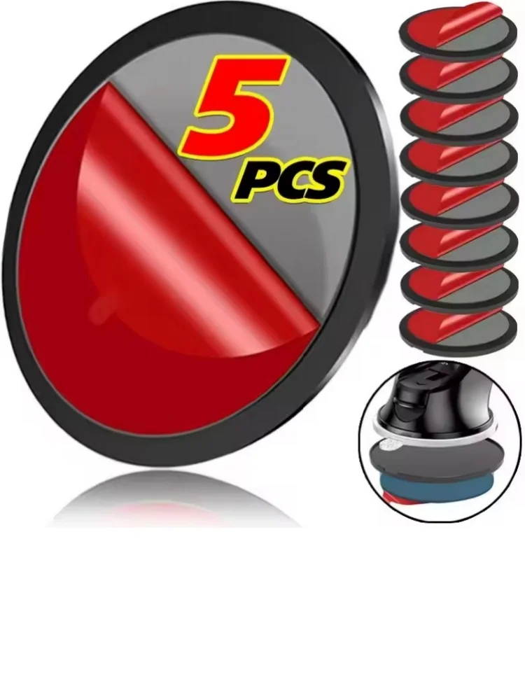 Tampons adhésifs adhésifs Extra résistants pour supports à ventouse de tableau de bord de voiture, ruban circulaire Double face de montage Durable