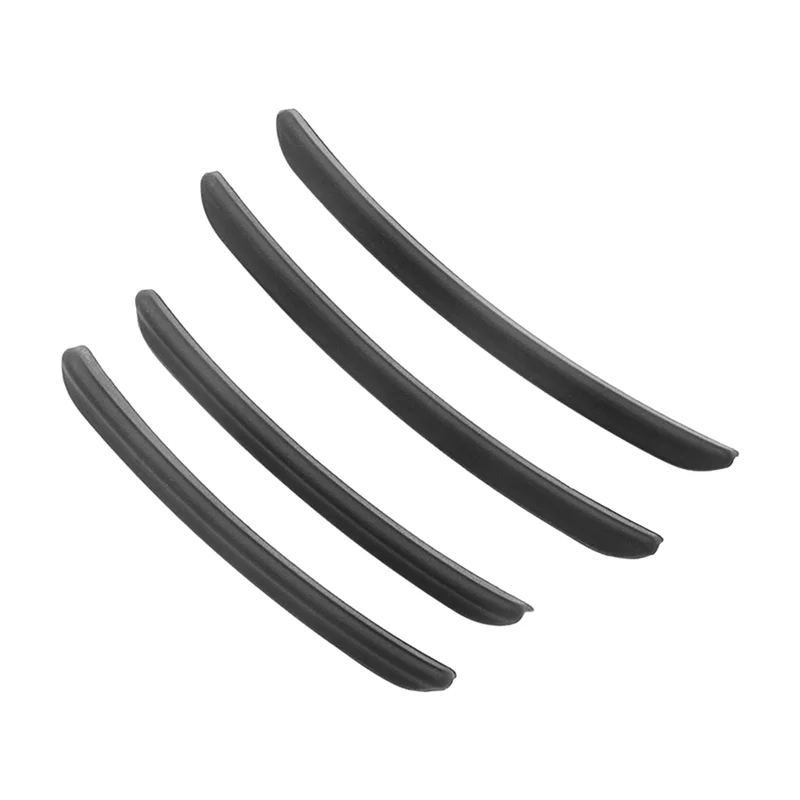 Pegatinas embellecedoras para rueda delantera y trasera de coche, pegatinas protectoras para labios y cejas para