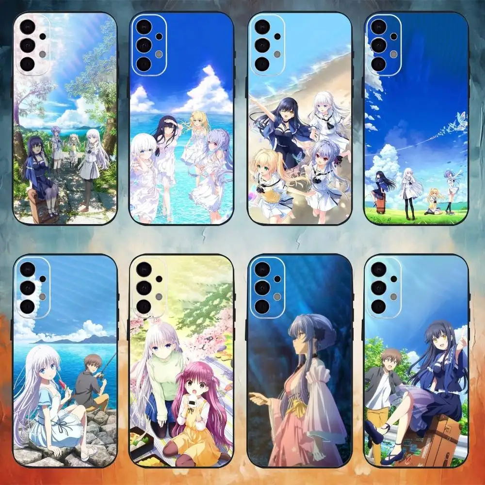 

Summer Anime P-Pockets phone Case For Samsung S25,24,21,22,23,30,Ultra,20,Plus,Fe,Lite,Note Soft Black Cover