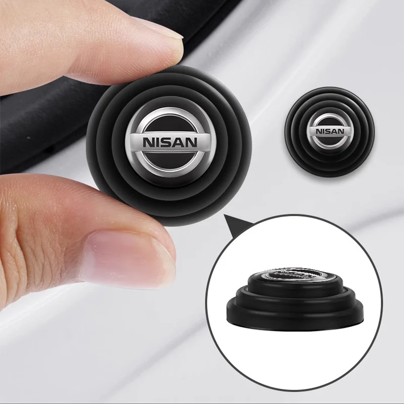 Car Door Shock Absorber Gasket Stickers Buffer Anti-collision Pad For Nissan X-trail Qashqai J10 J11 Juke Almera Car Accessories