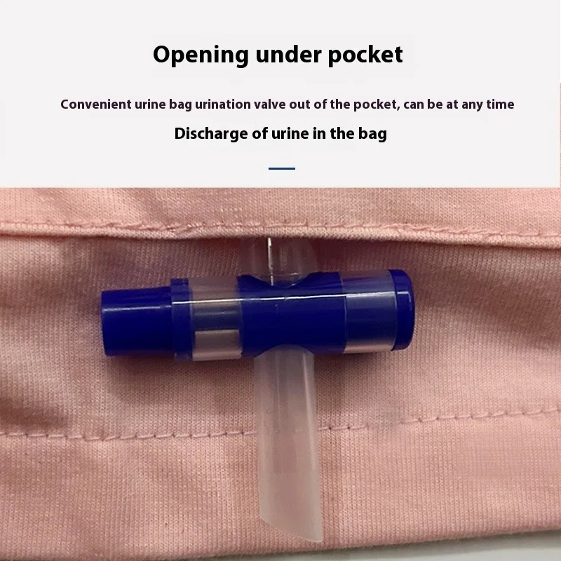 Intimo per stomia Anziani Uomini Donne Borsa di drenaggio post-chirurgia Breve casa Borsa per urina all'aperto Collezione Pantaloni Abito da ospedale per paziente