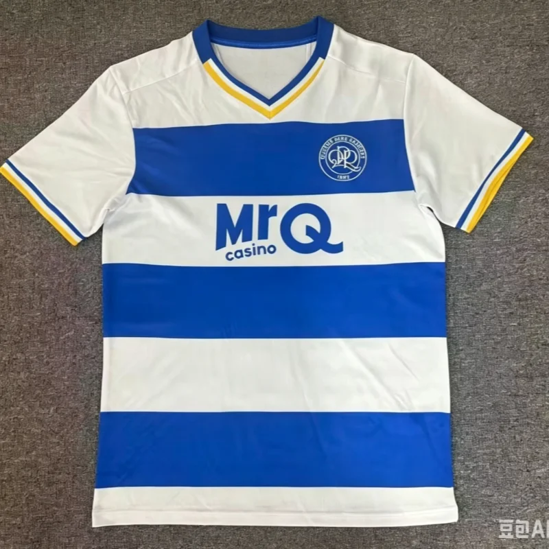 26-27 Queen's Park Rangers 3D Printed Parent Child Football Summer and Autumn Men's and Women's Casual Quick Drying Football Tee