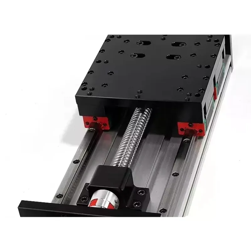Módulo deslizante linear de carga pesada, parafuso esférico, guia linear, curso de montagem do eixo z 100mm 200mm 300mm 400mm