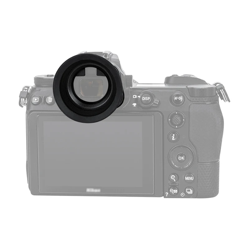 DK-29 Tazza per gli occhi Mirino in silicone Visiera oculare Estesa Forma rotonda Oculare per Nikon Z5II Z6 III Z7 II Z6 II Z7 Z6 Z5 Fotocamera
