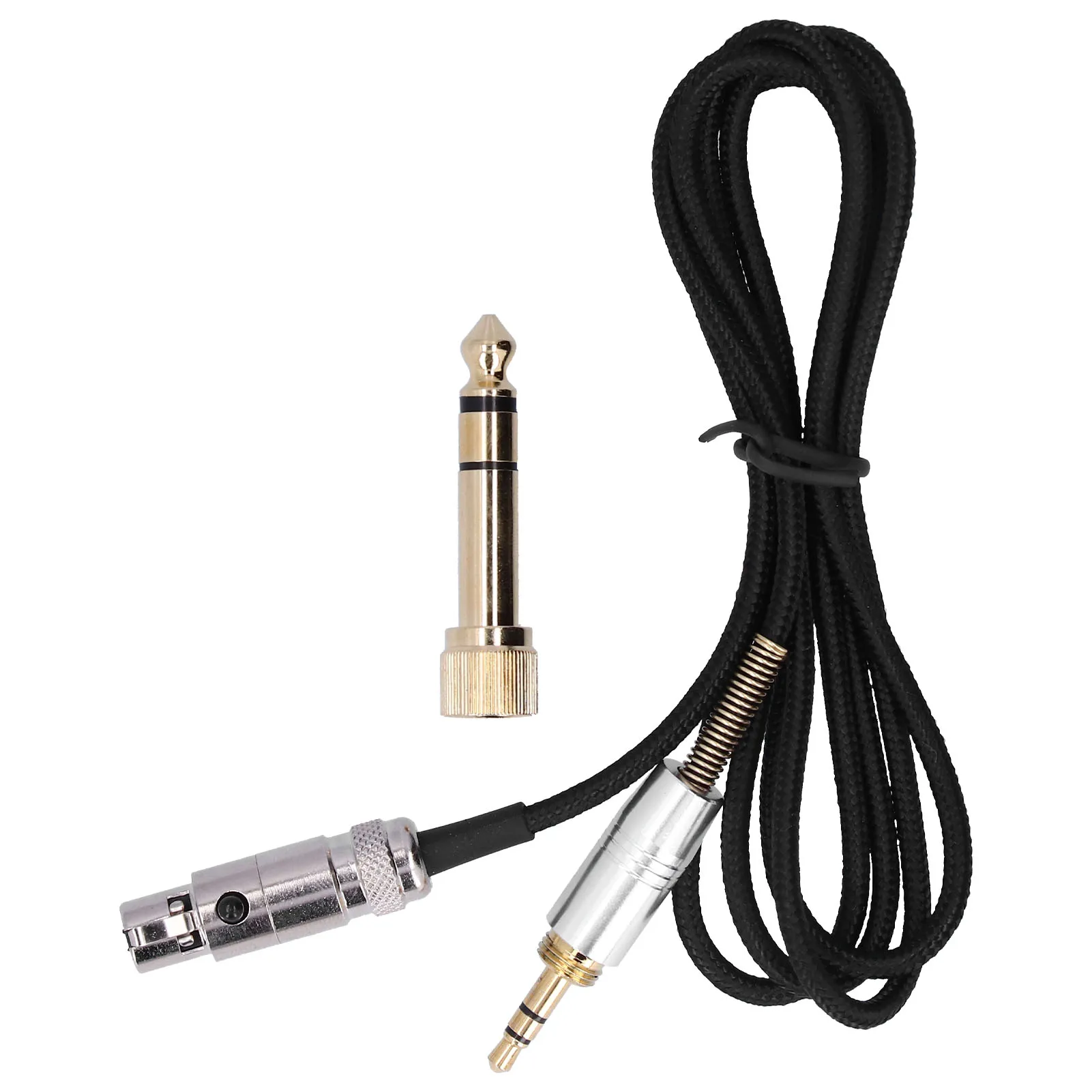 6.35mm to Mini XLR Audio Cable 6.35mm/3.5mm to Mini XLR Interface Headphone Audio Cable for AKG Q710 K712 K240 K141 K271