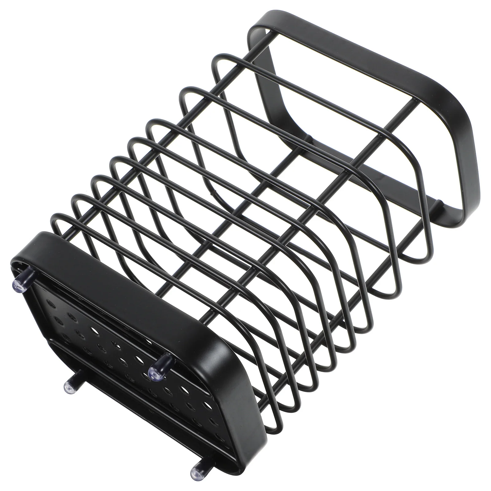 

Stainless Steel Chopstick Holder Box Kitchen Utensil Organizer Desktop Spoon Rack Cutlery Storage Hollow Design Iron