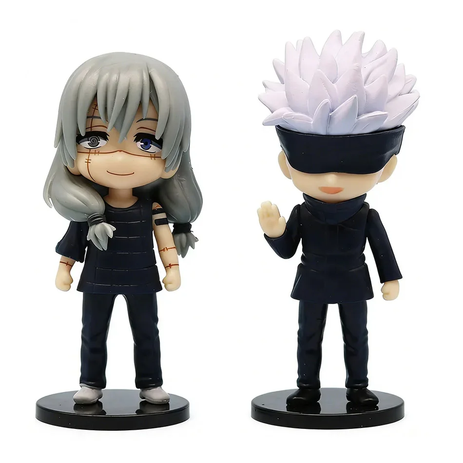 New pretty Gojo Satoru Jujutsu Kaisen Q Version Figures - Itadori Yuji, Anime Merchandise Ornaments, Fan Collectibles, Room Deco