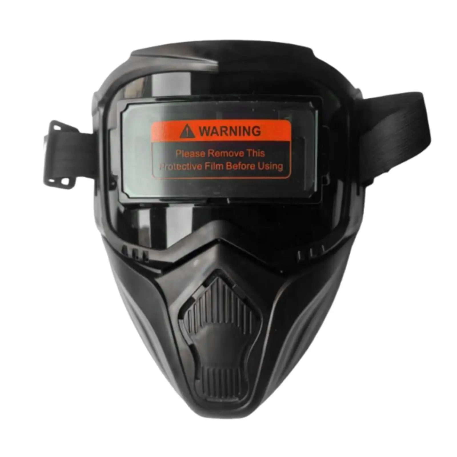 Welder Mask Hood Auto Darkening 7.2x8.8inch Adjustable Full Face Cover Multifunctional Black Accessory Sturdy Lightweight
