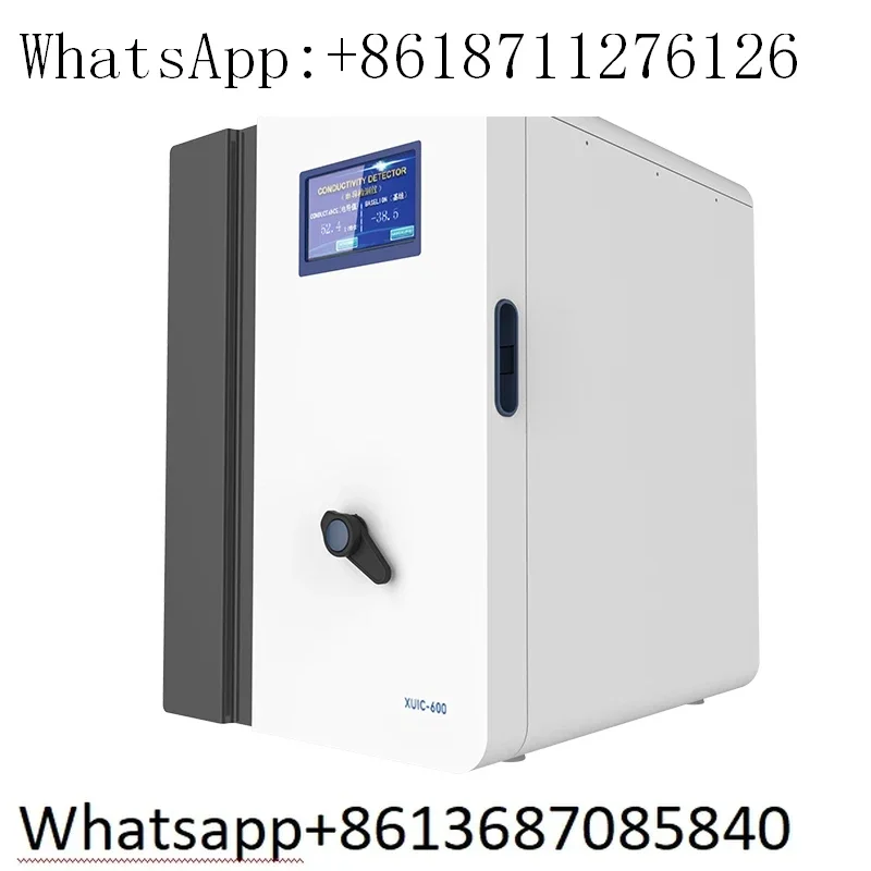 Ion chromatograph, laboratory, anion and cation suppressor, detector, bipolar conductivity detector