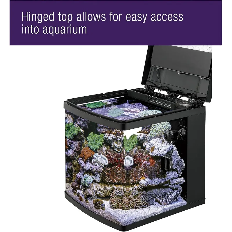 Coralife LED BioCube Kit acquario per acquari per acqua salata, marina, barriera corallina o piante vive, 32 galloni