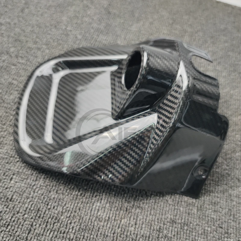 For Aprilia RS660 2020+ motorcycle carbon fiber front fuel tank key cover ignition tube rectifier protection cover