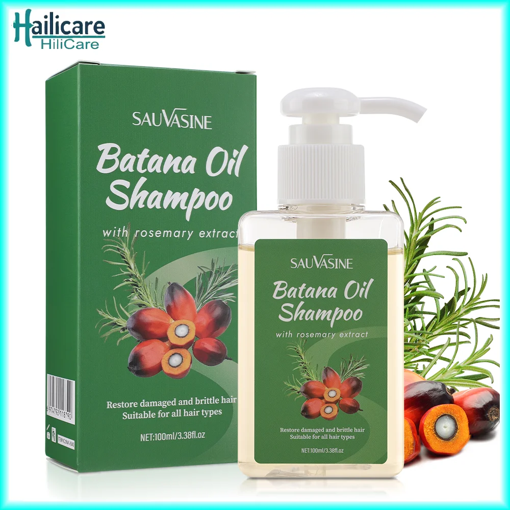 

Pure Batana Shampoo Hair Strengthen Moisturizer Restore Damaged Brittle Hair Anti Loss Improve Dandruff Anti-Hair Loss Shampoo