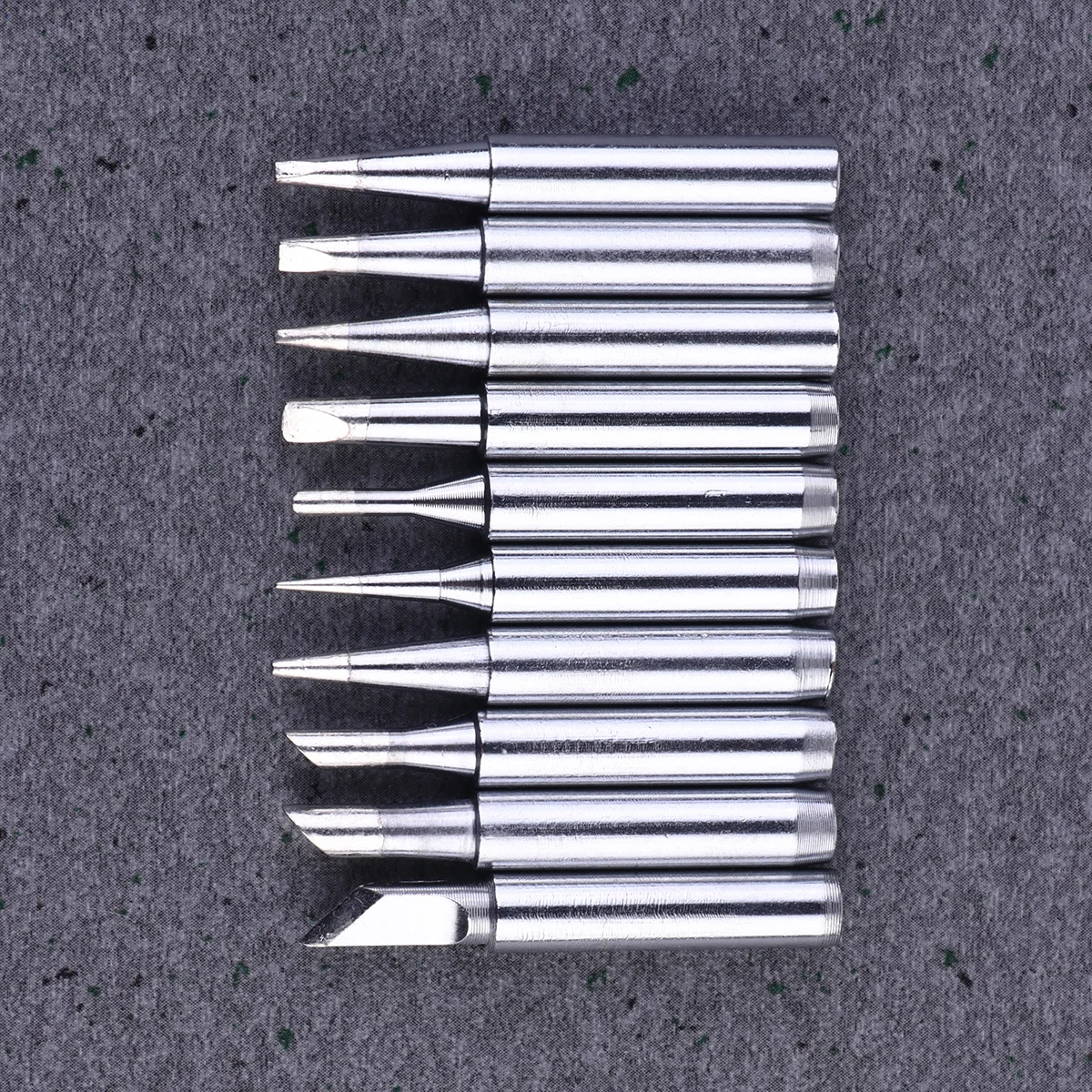 10 قطعة سبيكة لحام نصائح 900 متر سلسلة مقاومة للحرارة النحاس غرامة صنعة سهلة التركيب نظيفة 0.8d 1.2d 1.6d 2.4d