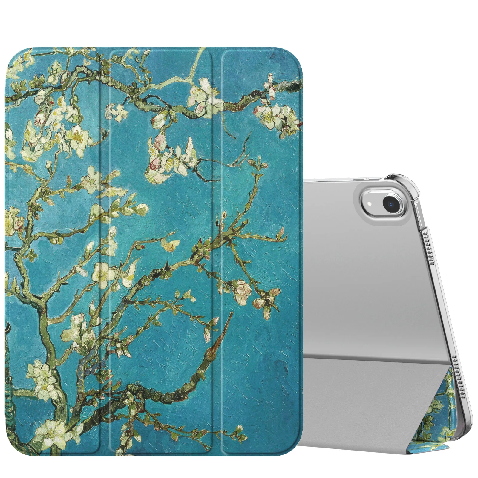 MoKo for iPad (A16) 11th Generation Case 11 Inch 2025, iPad 10th Generation Case 10.9 Inch 2022, Slim Stand Hard PC Translucent