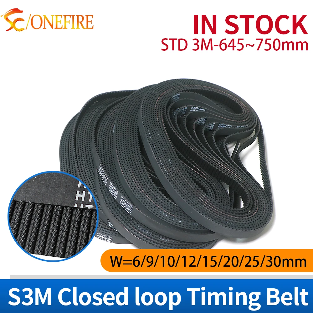 correia-de-sincronizacao-s3m-645-657-660-666-690-705-711-714-738-750mm-correia-de-borracha-de-laco-fechado-para-maquinas-cnc-largura-de-6~30mm-alta-precisao