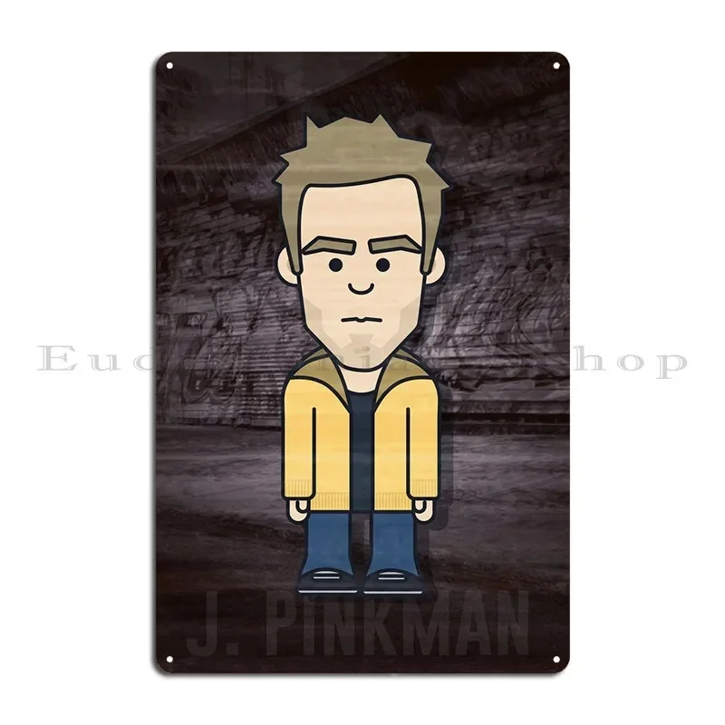 Jesse Pinkman -Street Metal Plaque Poster Funny Retro Cinema Printing Garage Tin Sign Poster
