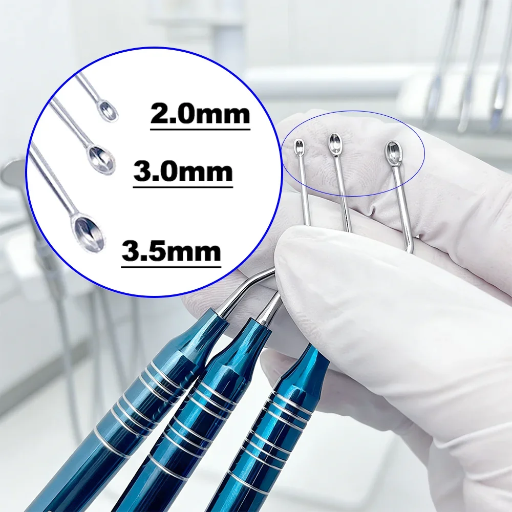 

Dental Implant Bone Curette Spoon: Periodontal Cleaning, Tooth Excavator & Restorative Instrument for Bone Fragment Handling