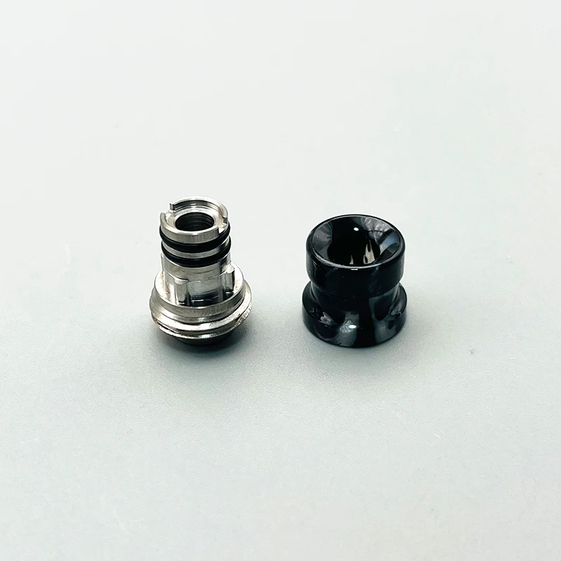 DSX Missão NN Nunca Normal Estilo Drip Tip Resin Kit com BB híbrido gotejamento ponta Air Holes for BB/caixa de boleto acessório Vs Nuke Drip