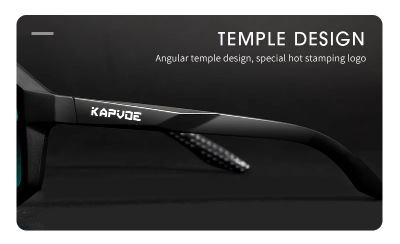 Kapvoe Large-Frame Sports Sunglasses — product information 6