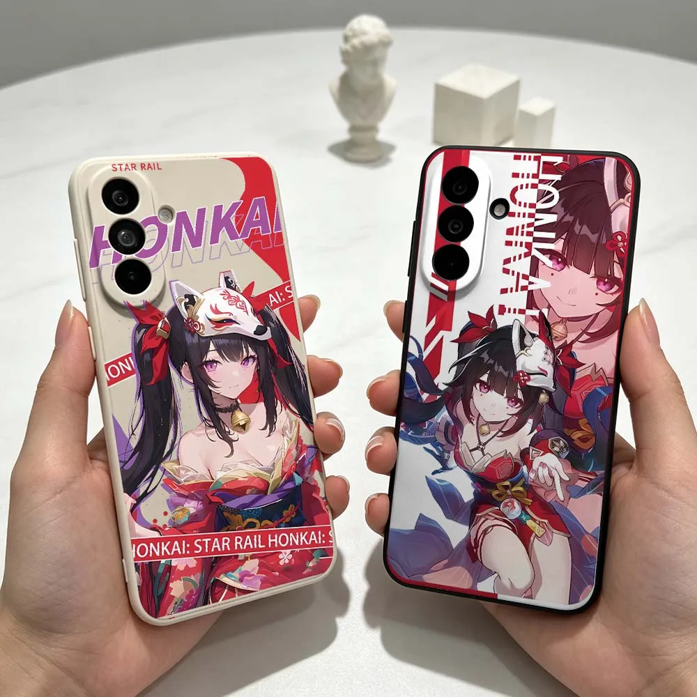 Honkai Star Rail For Samsung Galaxy A07 A14 A15 A26 A35 A36 A55 A56 A52 A34 A72 A17 A71 Soft Phone case Gift